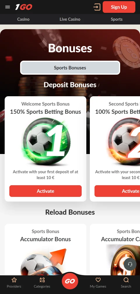 1Go Casino Kasse mit Karten, E-Wallets und Kryptowährungen für Auszahlungen