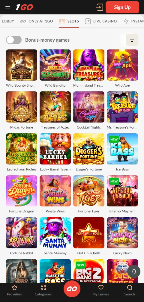 1Go Casino Lizenzangaben der Curaçao Gaming Authority und Hinweise zum Spielerschutz
