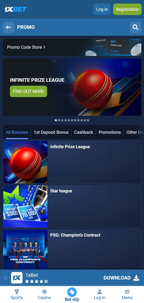 Lizenzangaben von 1xBet Casino mit Curaçao-Nummer OGL/2024/1262/0493 und Betreiberin Caecus N.V.