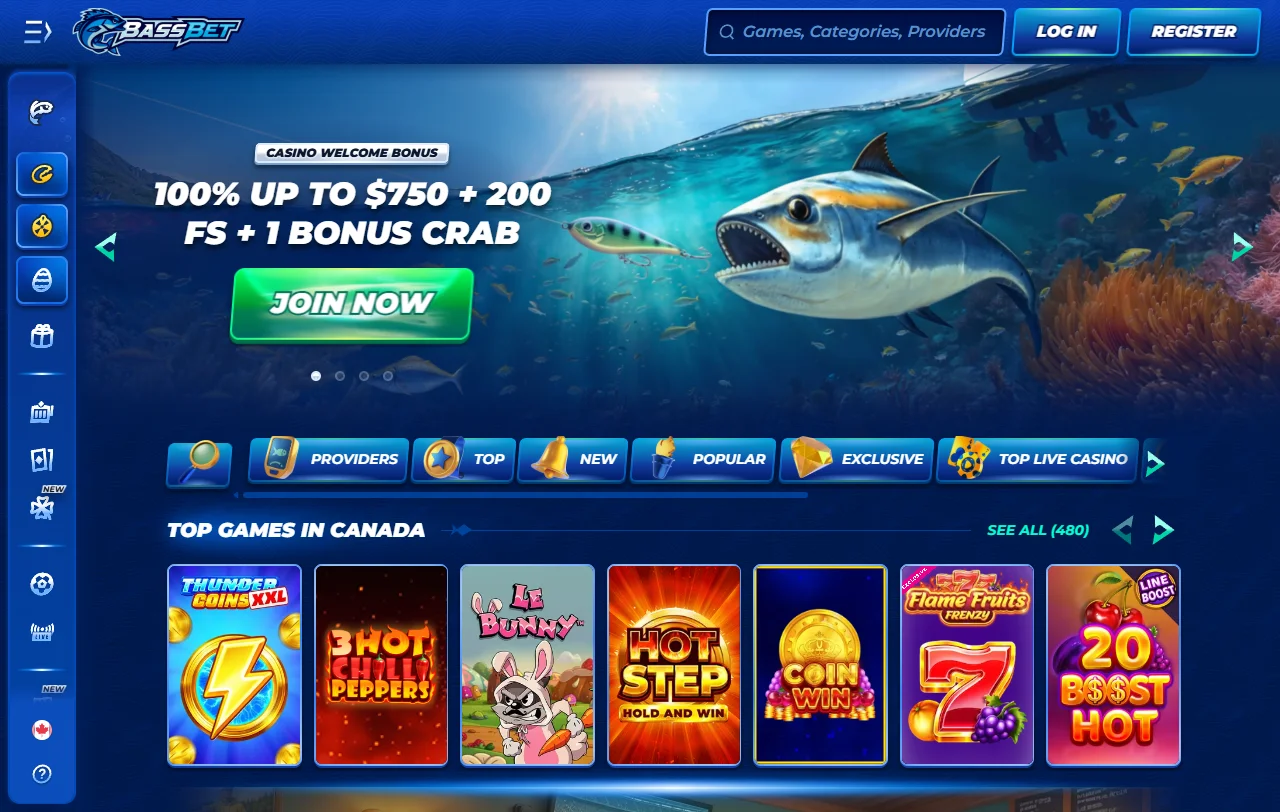 BassBet Casino im Überblick mit Spielbereichen, Sportwetten und aktuellen Aktionen für die Schweiz