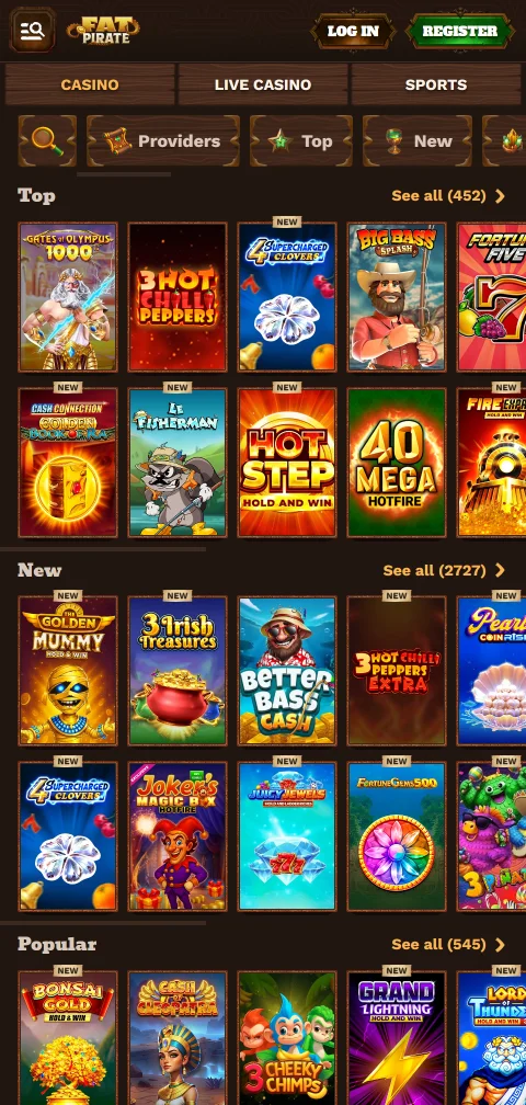 Angaben zu Lizenz und Spielerschutz bei Fat Pirate Casino auf dem Smartphone