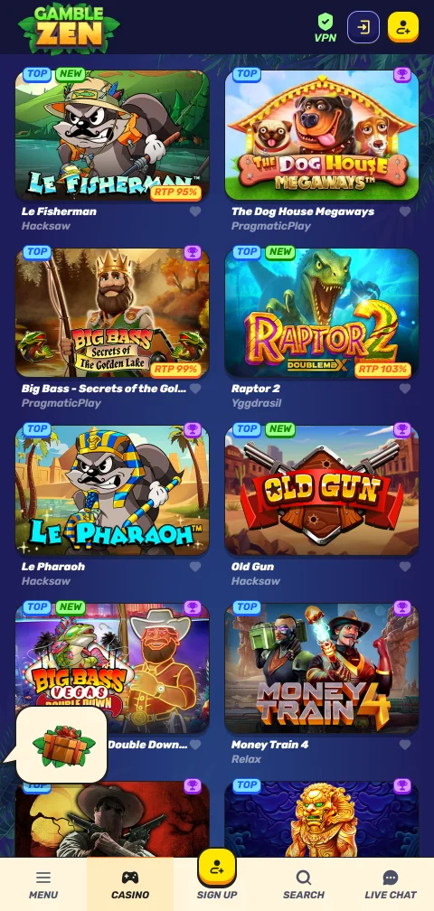 Lizenzangaben und Spielerschutz bei Gamblezen Casino auf dem Smartphone geprüft