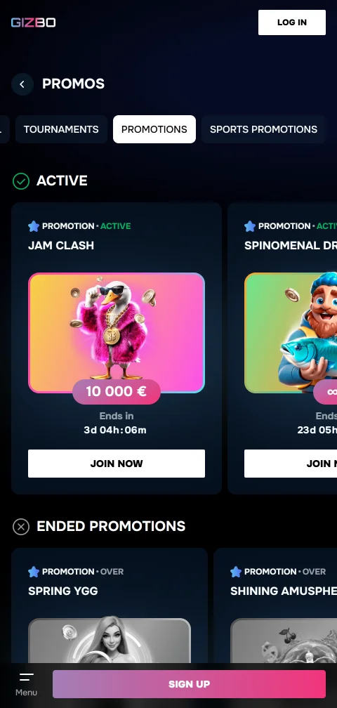 Zahlungswege bei Gizbo Casino mit Kryptowährungen, E-Wallets und Kreditkarten für Auszahlungen