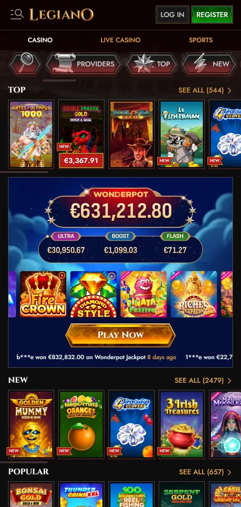 Lizenzlage und Sicherheit bei Legiano Casino mit SSL und ESBK-Sperrliste