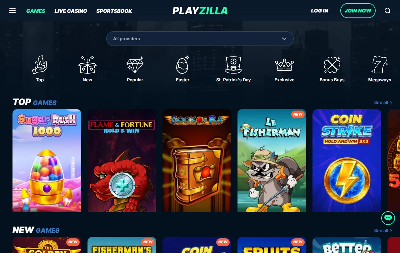 Willkommensbonus von Playzilla Casino mit Bedingungen in Schweizer Franken