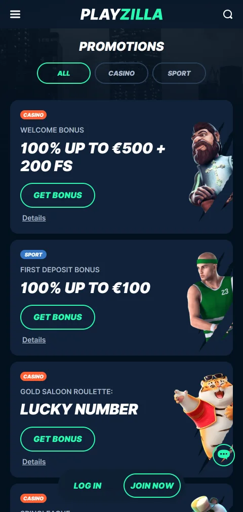 Kasse von Playzilla Casino mit Krypto, Mastercard und E-Wallets