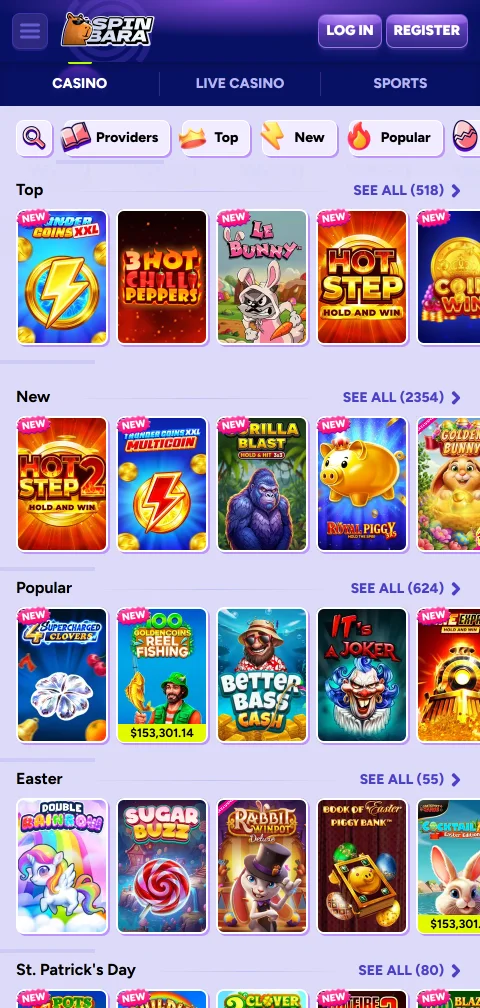 Lizenz von SpinBara Casino aus Anjouan, SSL-Verschlüsselung und KYC vor Auszahlungen
