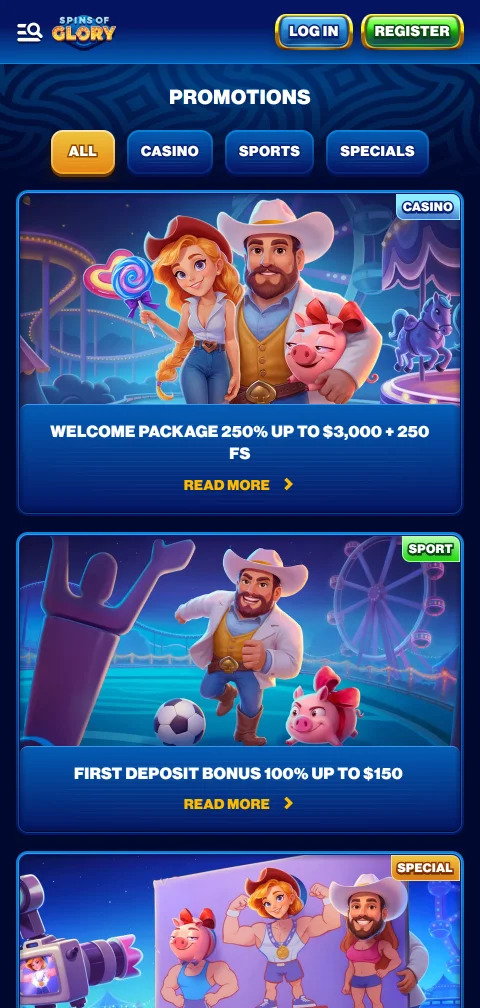 Zahlungsmethoden und Auszahlungslimits in CHF bei Spins of Glory Casino