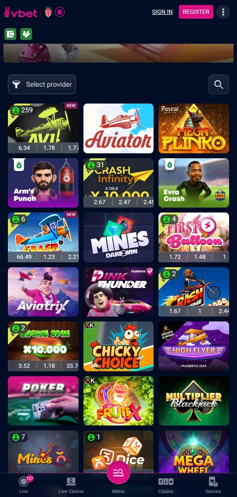 Vbet Casino Lizenzangaben von Radon B.V. mit Curaçao-Lizenznummer OGL/2024/802/0282