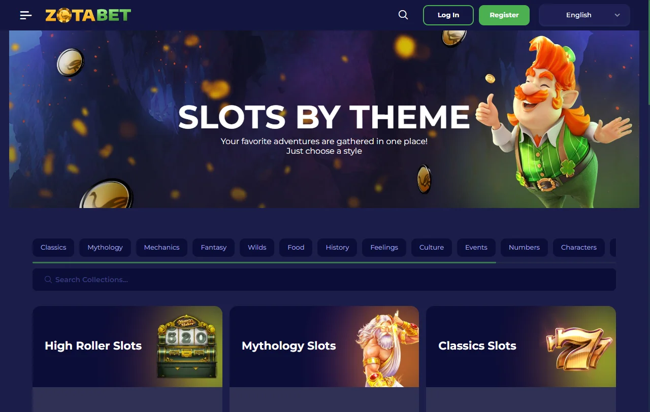 ZotaBet Casino Willkommensbonus mit 300 Free Spins und Cashback-Stufen